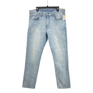 New Rag & Bone Jeans Mens 36x32 Fit 2 Slim Light Blue Jefferson Wash